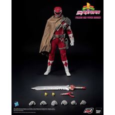 Figurka Mighty Morphin Power Rangers: The Return FigZero 1/6 - Red Ranger- Zdjęcie 2