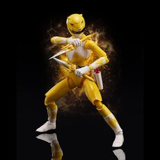 Figurka Mighty Morphin Power Rangers Furai Action - Yellow Ranger- Zdjęcie 5