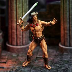 Zestaw 2 figurek Conan Barbarzyńca: Wieża słonia Epic H.A.C.K.S. 1/12 - Young Conan and Yag Kosha- Zdjęcie 3