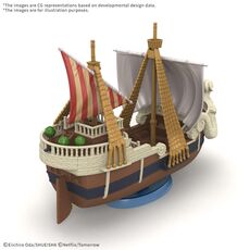 Model statku do złożenia One Piece: Grand Ship Collection - Going Merry (Netflix)- Zdjęcie 2