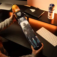 Podkładka pod mysz dla graczy XL Star Wars The Mandalorian and Grogu- Zdjęcie 2