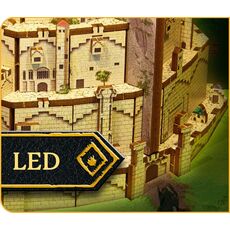Drewniany model do składania Władca Pierścieni Tiny Adventures Minas Tirith- Zdjęcie 4