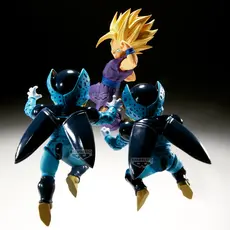 Figurka Dragon Ball Z Match Makers - Super Saiyan 2 Son Gohan (Vs. Cell Jr.)- Zdjęcie 6