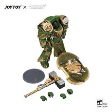 Figurka Warhammer Herezja Horusa 1/18 - Salamanders Firedrake Terminator 2- Zdjęcie 7