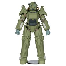 Figurka Fallout 76 McFarlane Gaming Edition - T-45 Military Armor (Red Platinum Edition)- Zdjęcie 3