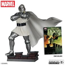 Figurka z komiksem Marvel 1/6 - Doctor Doom (Doctor Doom #1) (Gold Label)- Zdjęcie 2