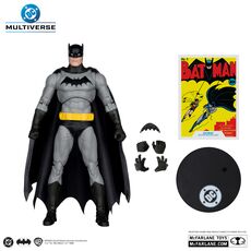 Figurka DC Multiverse (Batman Golden Age) - Batman (Red Platinum Edition)- Zdjęcie 2