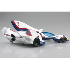 Model do sklejenia Cyber Formula 1/24 - Issuxark 00-X3/II Karl Lichter Von Randoll Ver.- Zdjęcie 2
