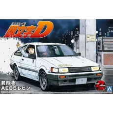 Model do sklejenia Initial D 1/24 - Itsuki Takeuchi AE85 Levin- Zdjęcie 3