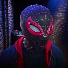 Maska elektroniczna Spider-Man: Miles Morales Marvel Legends - Miles Morales- Zdjęcie 4