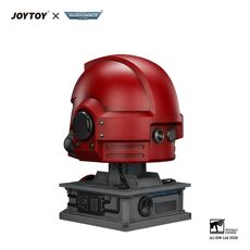 Hełm elektroniczny Warhammer 40k 1/1 - Blood Angels MkX (z podstawką)- Zdjęcie 5