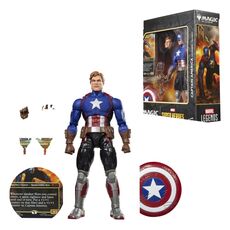 Figurka Marvel Legends x Magic: The Gathering - Captain America (Avengers: Twilight)- Zdjęcie 3