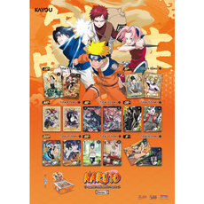 Karty kolekcjonerskie Naruto Smriti - Earth Scroll Gold (Series 1) (Booster Box)- Zdjęcie 3