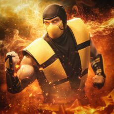 Figurka Mortal Kombat Art Scale (Klassic) 1/10 - Scorpion (Variant) Heo Exclusive- Zdjęcie 5