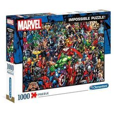 Puzzle Marvel 80th Anniversary - Superbohaterowie Impossible (1000 elementów)