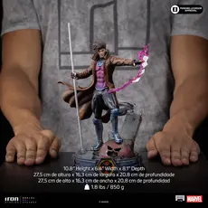 Figurka Marvel X-Men Art Scale 1/10 - Gambit Unleashed- Zdjęcie 11