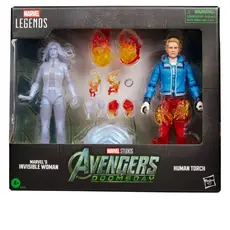 Zestaw figurek Marvel Legends (Avengers: Doomsday) - Marvel's Invisible Woman & Human Torch- Zdjęcie 2