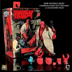 Figurka Hellboy 1/12 - Hellboy (Box Full of Evil) Bundle Pack