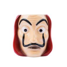 Kubek ceramiczny 3D La Casa de Papel / Dom z Papieru - Maska Salvador Dali