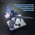 Podstawki dla figurek Gunpla 1/144 - Action Base 7 Mirror Stickers Set (przezroczyste)- Zdjęcie 4