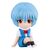 Mini figurka Rebuild of Evangelion Nendoroid Plus Rubber Mascot - Rei Ayanami
