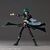 Figurka Yu-Gi-Oh! GX Revoltech - Dark Zane- Zdjęcie 8