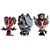 Zestaw mini figurek Helluva Boss - Blitzo, Loona & Stolas