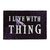 Wycieraczka Wednesday - I Live with Thing (40 x 60 cm)