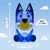 Lampka 3D z dźwiękiem Bluey- Zdjęcie 4
