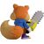 Mini figurka Conker's Bad Fur Day - Chainsaw Conker- Zdjęcie 3