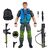 Zestaw figurek G.I. Joe Classified Series - Mad Marauders: Footloose & Mutt & Junkyard- Zdjęcie 3