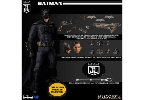 Zestaw figurek Zack Snyder's Justice League 1/12 Deluxe Steel Box Set (Batman, Superman, Flash)- Zdjęcie 10