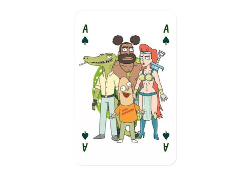 Karty do gry Rick and Morty (Waddingtons)- Zdjęcie 2