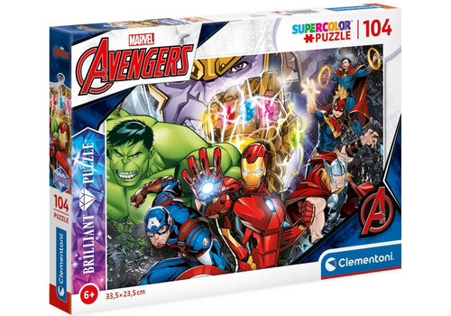 Puzzle Brilliant Marvel - Avengers (104 elementy)