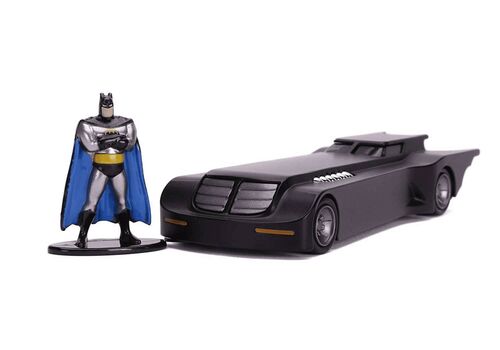 Model samochodu Batman Diecast 1/32 Animated Series Batmobile (Wraz z figurką Batman)