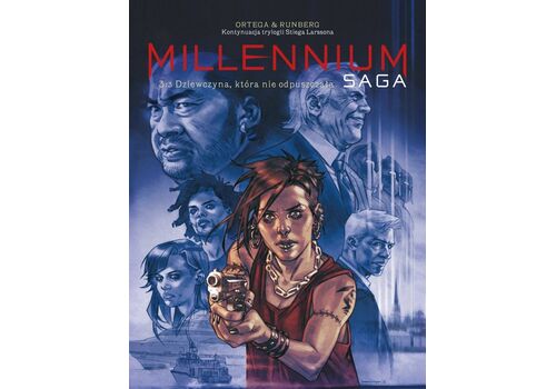 Komiks Millenium Saga. Dziewczyna, która nie odpuszczała. Tom 3