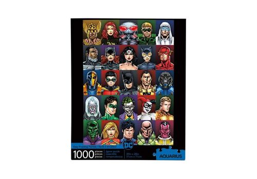 Puzzle DC Comics - Faces (1000 elementów)