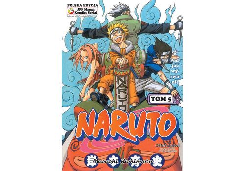 Manga Naruto Tom 5 (Podjąć wyzwanie)