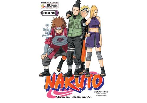 Manga Naruto Tom 32 (Droga ku Sasuke)