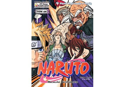 Manga Naruto Tom 59 (Pięciu Kage ramię w ramię)