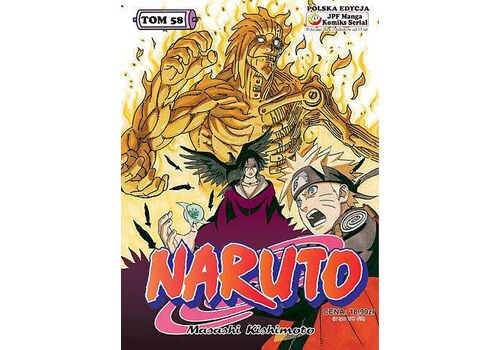 Manga Naruto Tom 58 (Naruto kontra Itachi!)