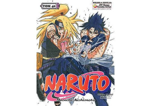 Manga Naruto Tom 40 (Sztuczka ostateczna)