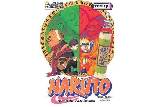 Manga Naruto Tom 15 (Naruto sztuce ninjutsu)