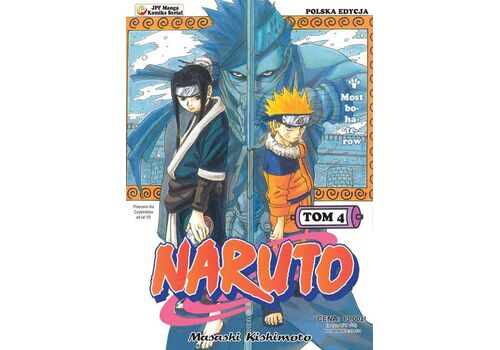 Manga Naruto Tom 4 (Most bohaterów)
