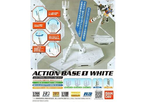 Podstawka dla figurek - Action Base 1 (biała)- Zdjęcie 3