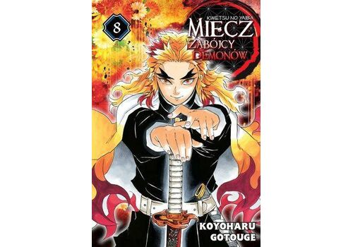 Manga Demon Slayer: Kimetsu no Yaiba / Miecz zabójcy demonów - Tom 8