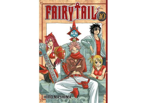 Manga Fairy Tail Tom 10