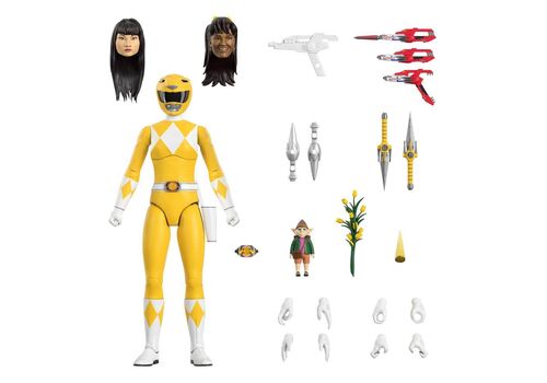 Figurka Mighty Morphin Power Rangers Ultimates - Yellow Ranger