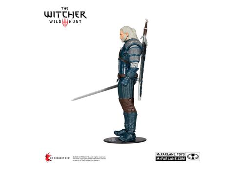 Figurka Wiedźmin / The Witcher 3: Wild Hunt - Geralt of Rivia (Viper Armor: Teal Dye)- Zdjęcie 2