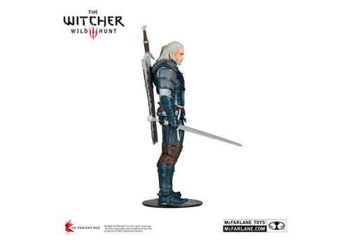 Figurka Wiedźmin / The Witcher 3: Wild Hunt - Geralt of Rivia (Viper Armor: Teal Dye)- Zdjęcie 4